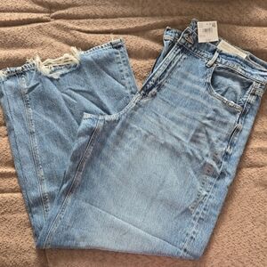 New! AE American Eagle Dreamy Drape Baggy Wide Leg 18 L Long